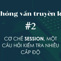 Phỏng vấn dev, cơ chế session